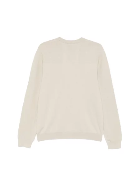 Sweter Boss wełniany beżowy