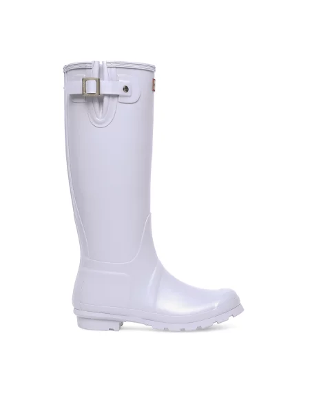 Gumijasti škornji Hunter vijolična