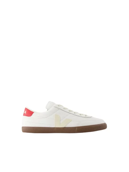 Sneakersy Veja skórzane białe