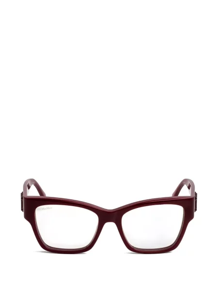 Ochelari de soare Max Mara Eyewear cu autograf roșu