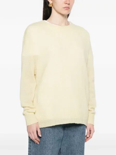 Sweter Bompard żółty