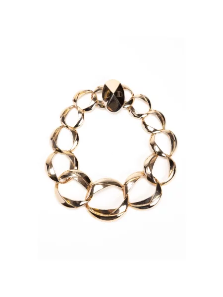 Naszyjnik Dior żółty