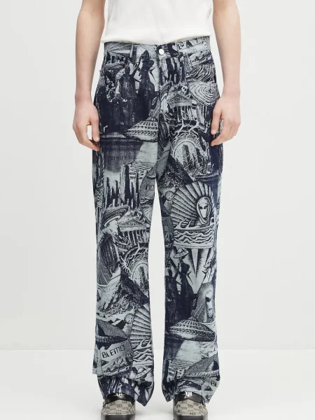 Traperice No Problemo Apocalypse Jacquard Bagi Jean plava