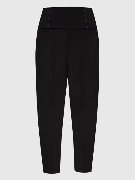 Шерстяные брюки Brunello Cucinelli черные