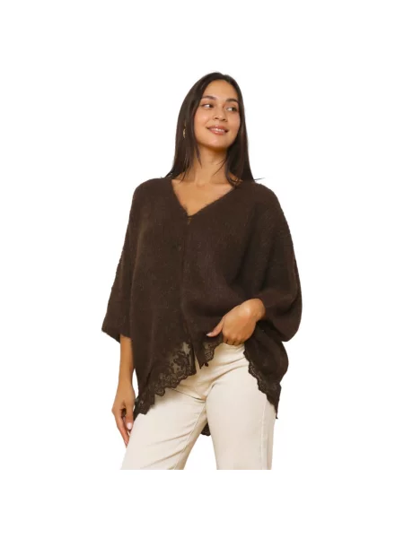 Pulover La Modeuse maro