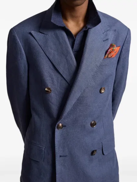 Șosete Polo Ralph Lauren cu broderie în carouri de flanelă verde