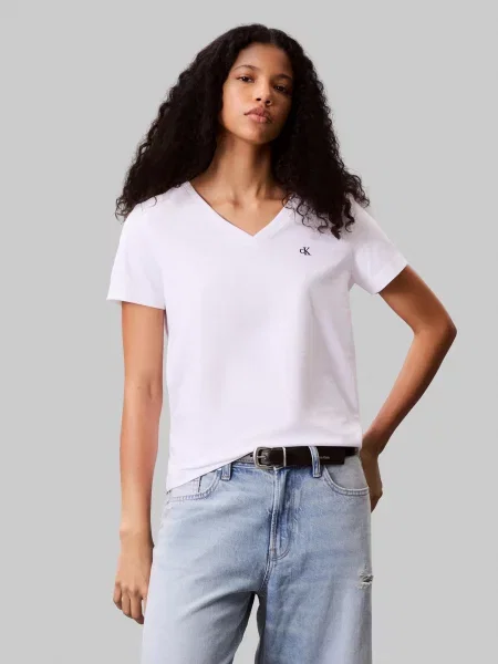 Calvin Klein Jeans Tricou negru alb