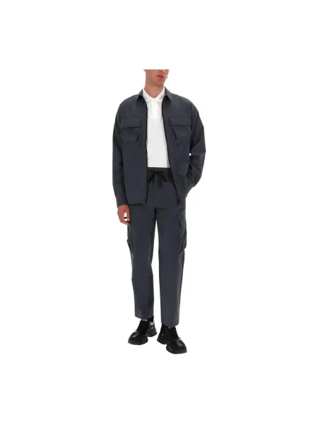Spodnie cargo Versace Jeans Couture szare