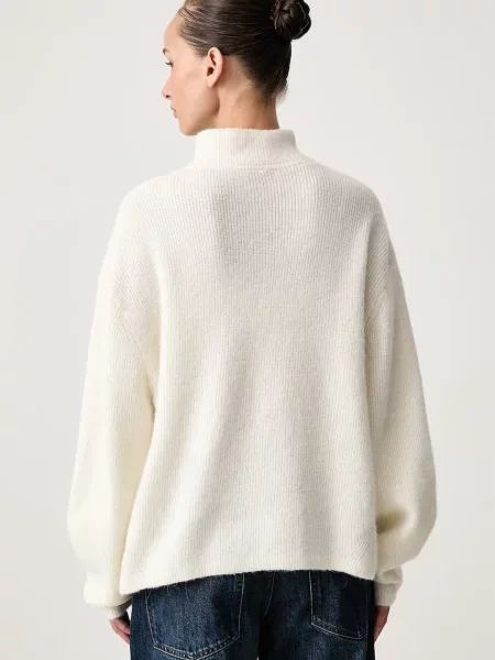 Tommy Jeans sweter z wełną biały
