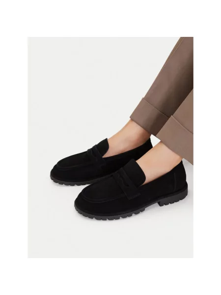 Badura Loafersy czarny