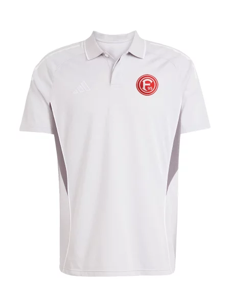 ADIDAS PERFORMANCE Tricou funcțional / fumuriu / roșu gri