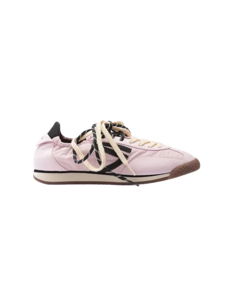 Sneakersy Puraai skórzane różowe