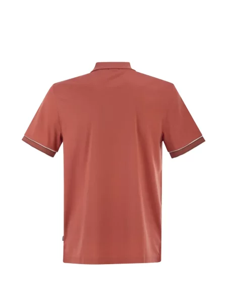 Tricou polo Boss portocaliu