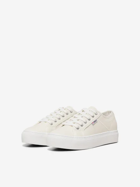 Sneakerși Only alb