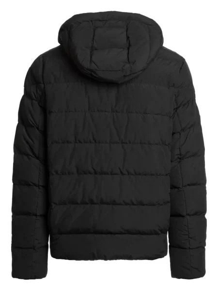 Geacă cu puf Parajumpers cu glugă negru