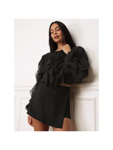Top La Modeuse crna