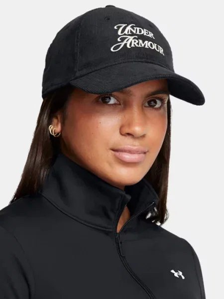 Șapcă Under Armour de catifea cord negru