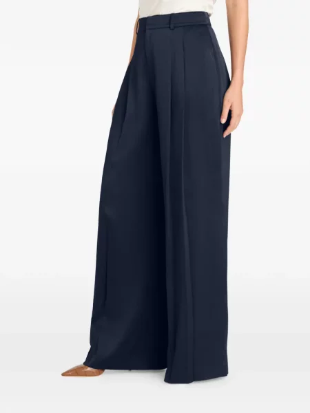 Pantaloni Cinq A Sept plisate albastru