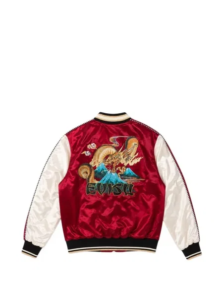 Geacă bomber Evisu roșu