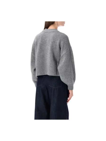 Sweter Sessun wełniany szary