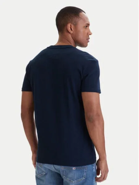 Tommy Jeans Póló Sötétkék kék