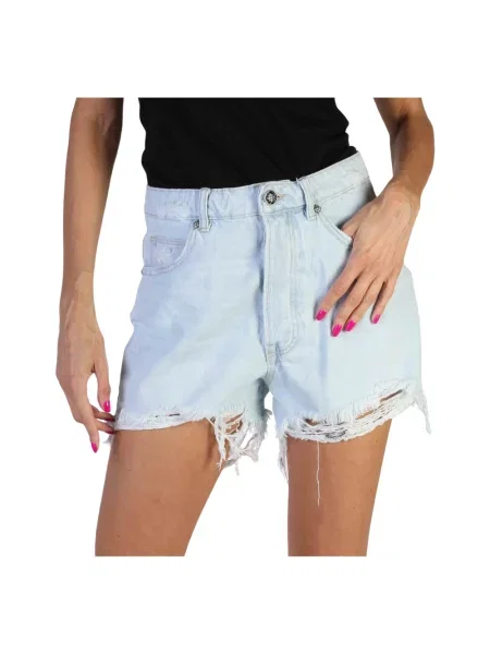 Szorty jeansowe Richmond czarne