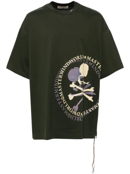 Тениска Mastermind World зелено