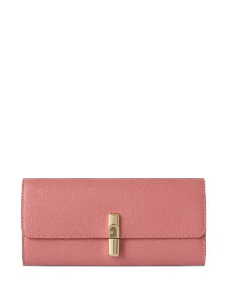 Portofel Furla din piele roz