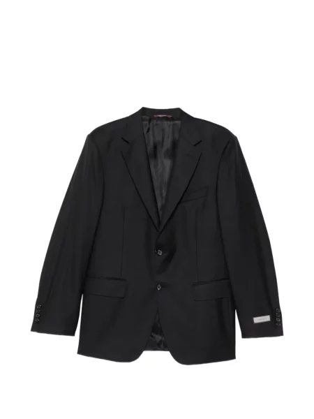 Costum Canali cu rever albastru