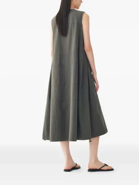 Rochie Tomboy fără mâneci verde