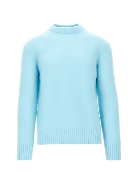 Pulover Piacenza Cashmere din cașmir albastru