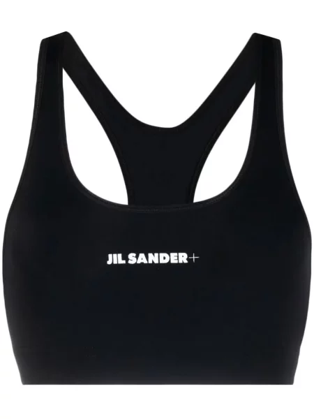 Sutien Jil Sander cu imagine negru