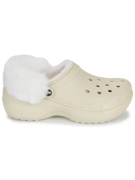 Tenisky Crocs na platforme biela