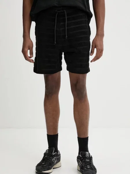 HUGO pantaloni scurti din barbati negru