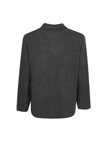 Sweter Lardini wełniany szary