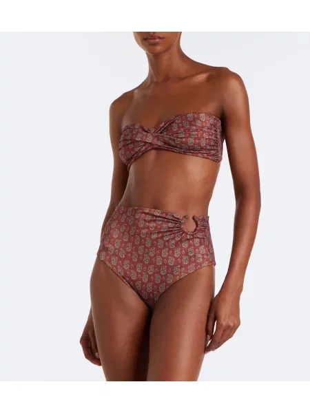 Bikini Johanna Ortiz cu imagine maro