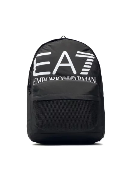 Emporio Armani Train Core Series 16 l čierno-biely mestský batoh s logom biela