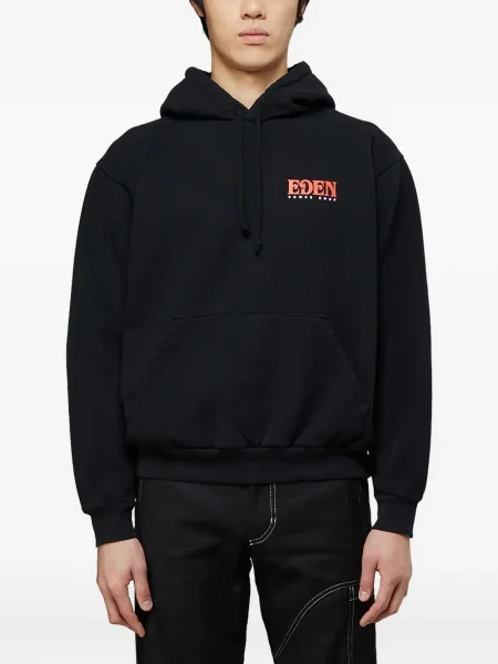 Hoodie Eden Power Corp με σχέδιο μαύρο