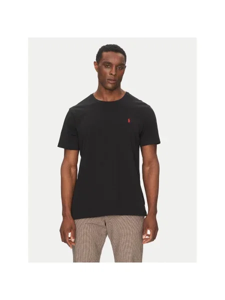 Polo Ralph Lauren Marškinėliai Bsr Custom Slim Fit juoda