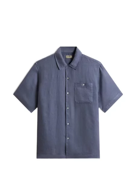 Cămașă Woolrich albastru