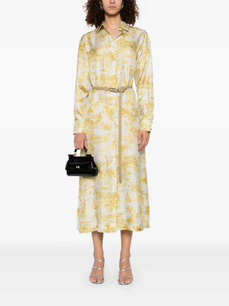 Rochie maxi Max Mara gri