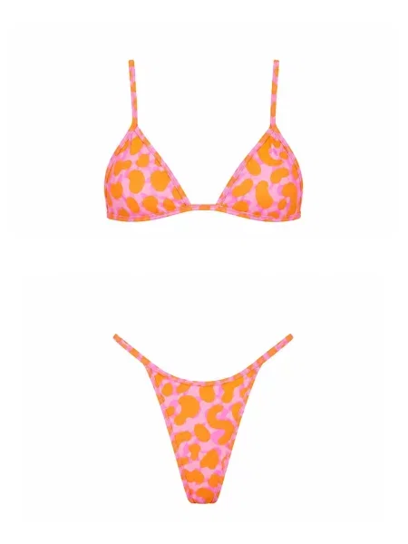 Kalaia Costum de baie două piese portocaliu