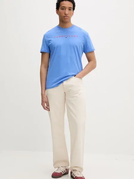 Tommy Jeans tričko modré