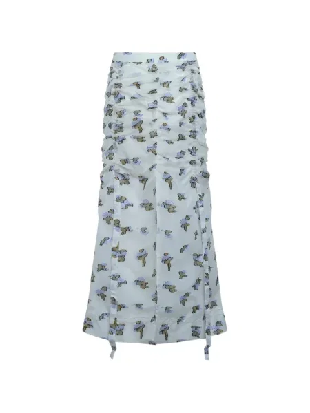 Fustă midi Ulla Johnson cu model floral cu imagine