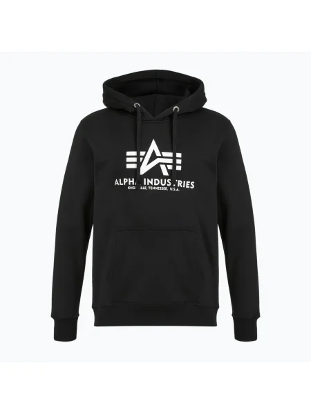 ALPHA INDUSTRIES Mikina Basic' čierna