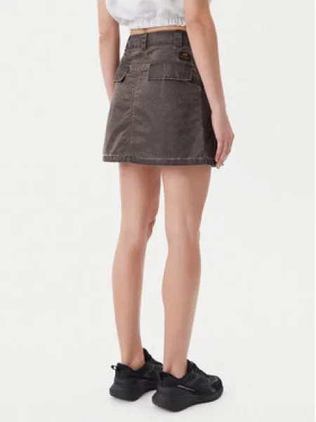 Mini sukně Alpha Industries šedá