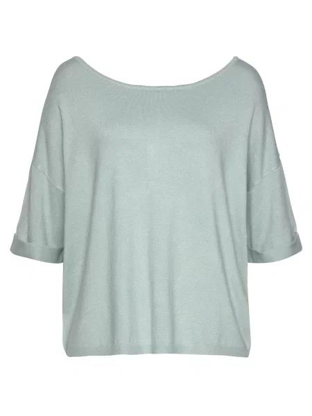 VIVANCE Pulover mentă verde