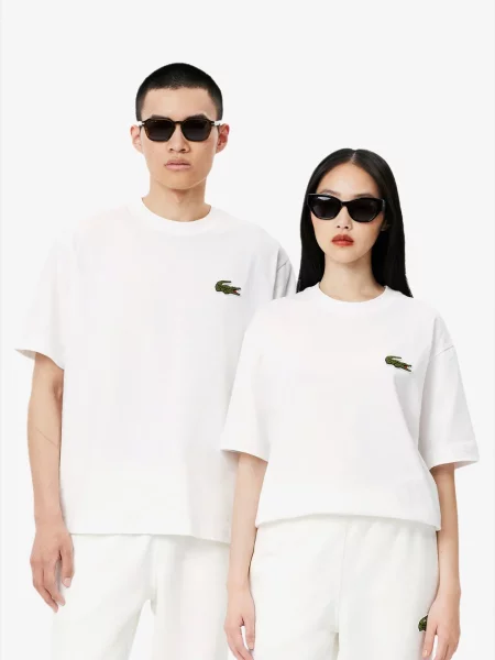 Дитяча футболка Lacoste біла