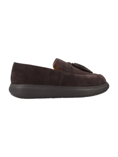 Pantofi loafer Fitflop din piele de căprioară maro