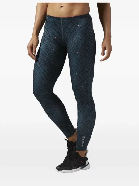 Leggings Reebok alergare albastru